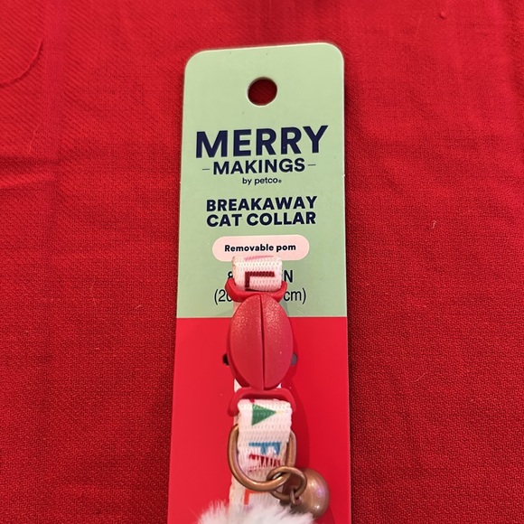 Merry Makings Falala Breakaway Cat Collar with Pom - Picture 3 of 5